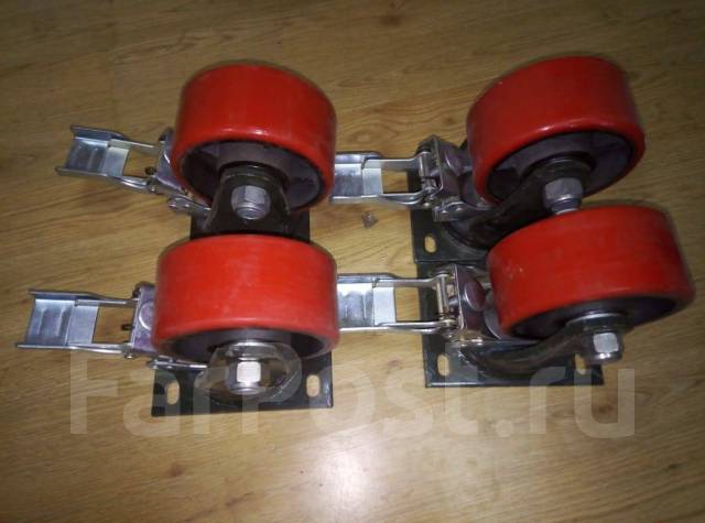 Колеса для грузовых тележек, новый, в наличии. Цена: 3 500₽ во Владивостоке