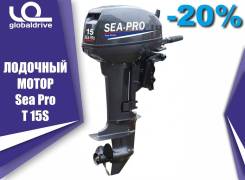 Sea-Pro. 15,00 л.с., 2-тактный, бензиновый, нога S (381 мм), 2018 год