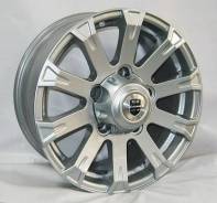 Диск колесный 16 КиК Байкал 7.0*16 5*139.7 ET35 D98 сильвер в Новосибирске K&K Байкал
