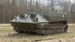Бурагрегат МТЛБУ. Вездеход, 12 000 куб. см., 4 500 кг., 11 600 кг.