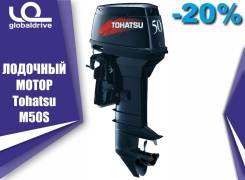 Tohatsu. 50,00 л.с., 2-тактный, бензиновый, нога S (381 мм), 2019 год