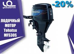 Tohatsu. 30,00 л.с., 4-тактный, бензиновый, нога S (381 мм), 2019 год
