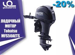 Tohatsu. 50,00 л.с., 4-тактный, бензиновый, нога S (381 мм), 2019 год