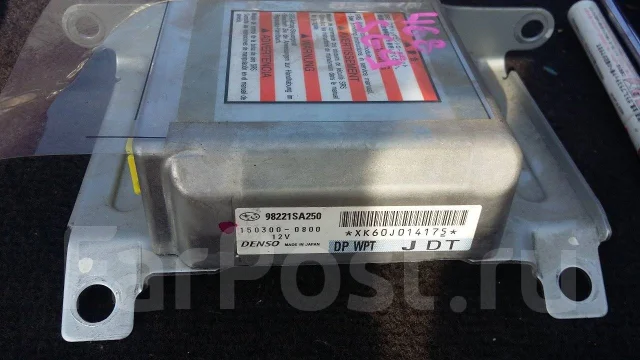 Самодиагностика airbag subaru forester sg5