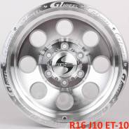 Light Sport Wheels LS 741. 10.0x16", 6x139.70, ET-10, ЦО 110,1 мм.