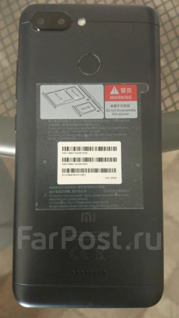 Xiaomi Redmi 6. �����, ������, 4G LTE, Dual-SIM ����