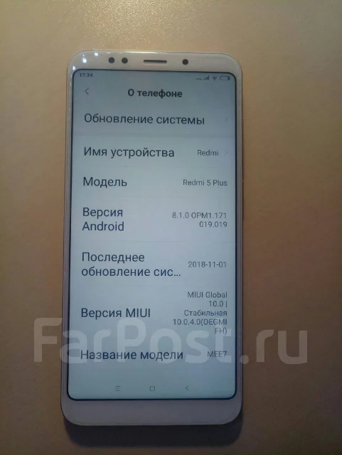 Xiaomi Redmi 5 Plus. �����, �������, 3G, 4G LTE, Dual-SIM ����