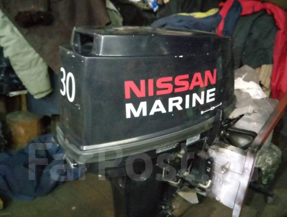 Купить лодочный мотор бу в красноярском. Nissan Marine 30. Nissan Marine 30 1998. Нижняя часть водомета к мотору Ниссан-Марине 30 л.с.