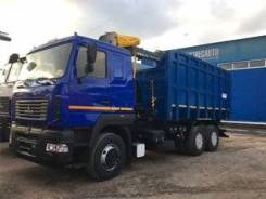 Майкопский машиностроительный завод Майман-110S. КМУ Ломовоз МАЗ-631226-525-042 (Евро-5), кузов 28 куб., Майман-110S, з, 10 000 куб. см., 7,00 м.