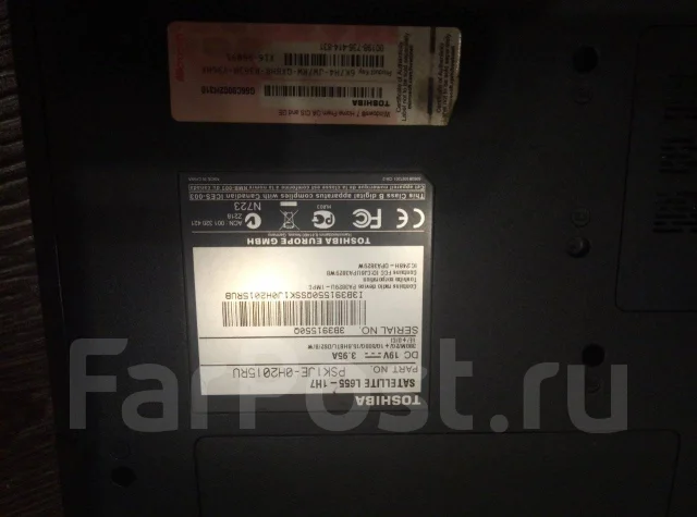 Toshiba Satellite L655-1D7. 15", 2,1����, ��� 6 ��, WiFi: 1, Bluetooth: 1 ����