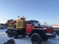 Бурагрегат ПБУ. ПБУ-2 Урал-5557 буровая установка с компрессором кв 12/12 с бурагрегат