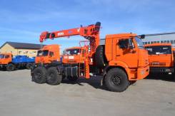Kanglim KS1256G-II. Тягач Камаз 43118 с КМУ Kanglim 1256G-II, 11 760 куб. см., 12 800 кг., 6x6