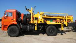Soosan. Камаз-43502-3036-46 с БКМ SCA5000 + бур 450мм, 4 000 кг.