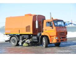 Кургандормаш КО-318Д. КО-318Д на шасси Камаз-53605 вакуумная подметально-уборочная (пылесос)