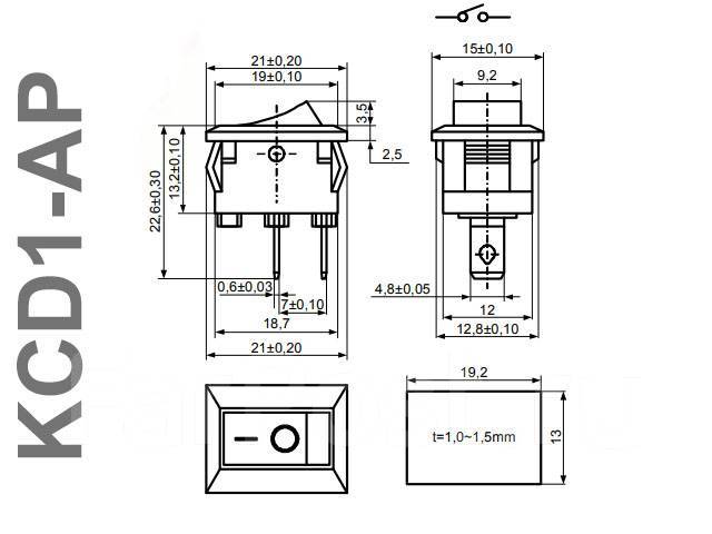 Схема подключения kcd1 104