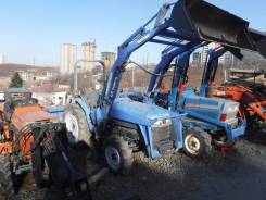 Iseki. Трактор TF243: 24 л. с., 4wd, фреза, погрузчик, ГУР, 24 л.с.