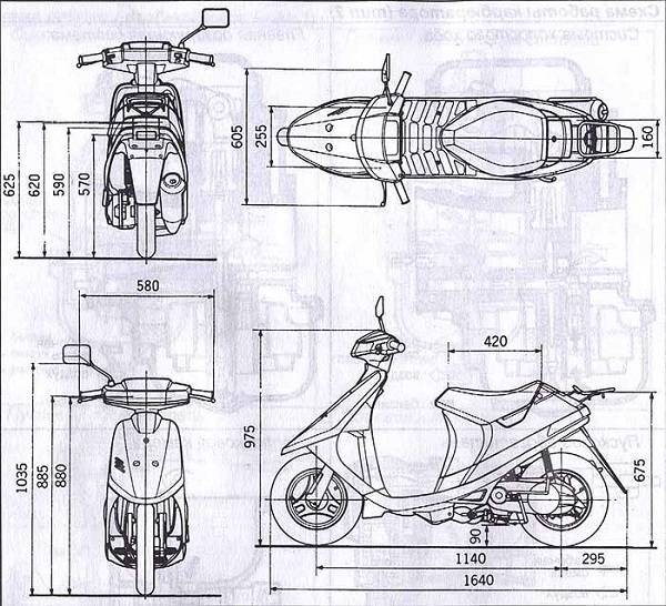 Suzuki address v100 схема