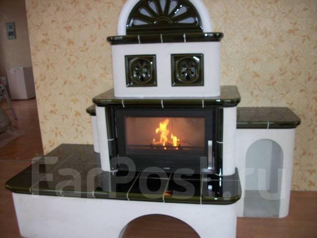 Установка каминов, печей-каминов, дымоходов, чистка дымоходов ...