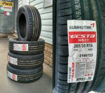 Kumho Solus/Ecsta HS51. Летние, без износа, 4 шт. Под заказ
