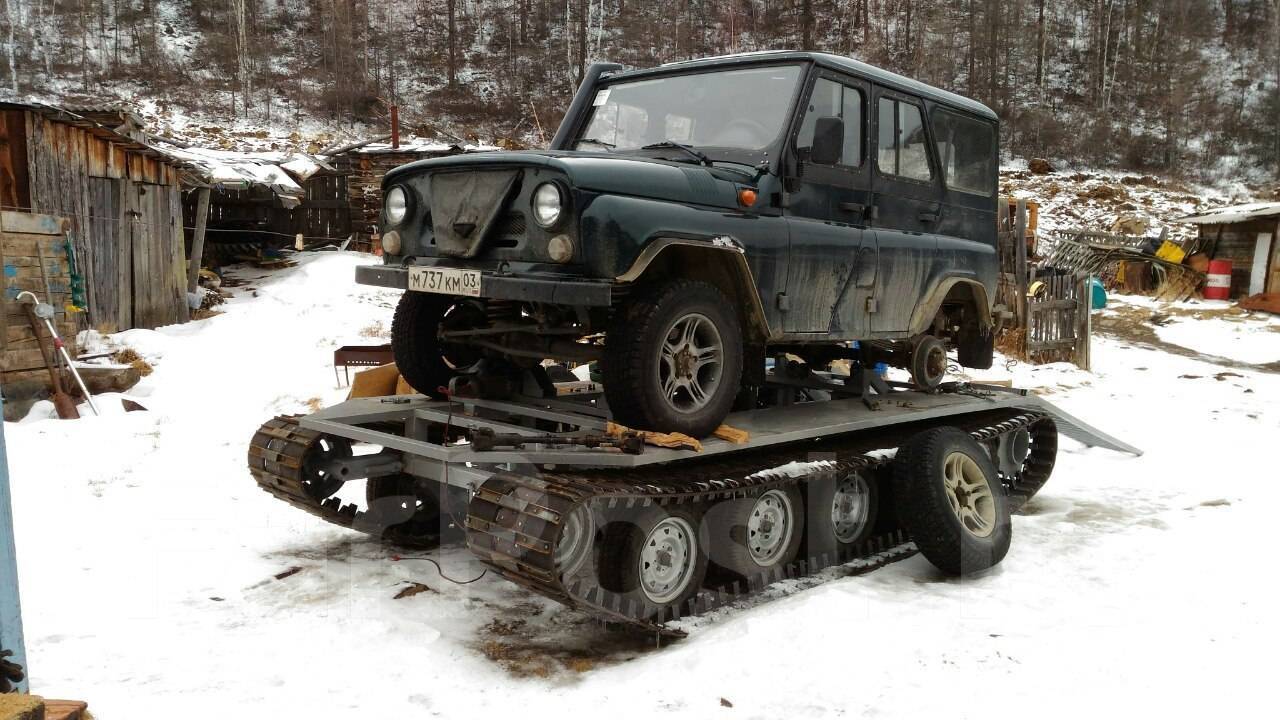 Гусеничный вездеход своими руками из уаза