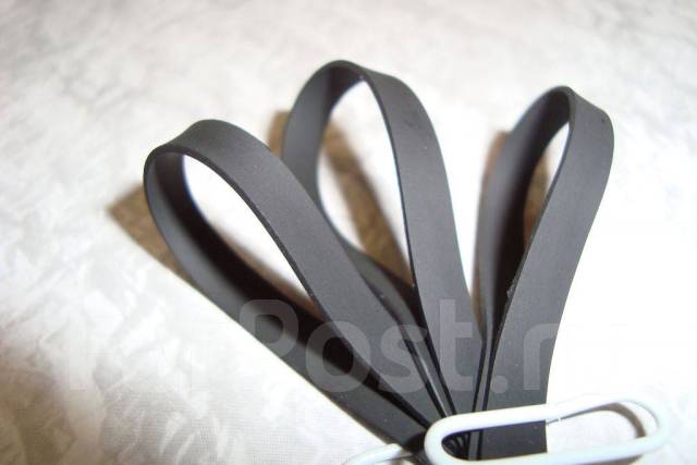 Пассики плоские набор для аудиотехники (50-110мм) лот №1, новый, в ...