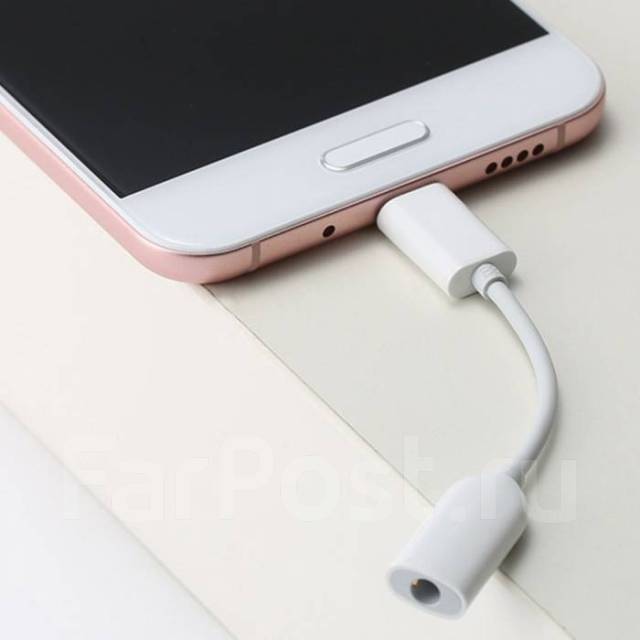 Переходник Xiaomi Type-C to 3.5мм Audio - Аксессуары во Владивостоке