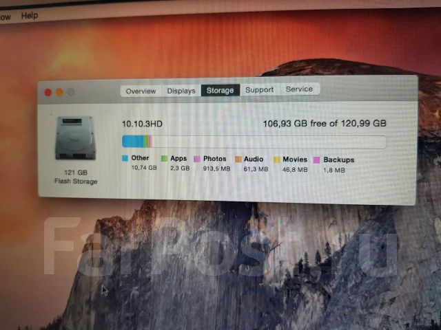 Apple MacBook Air 11. 11", WiFi: 1, Bluetooth: 1 ����