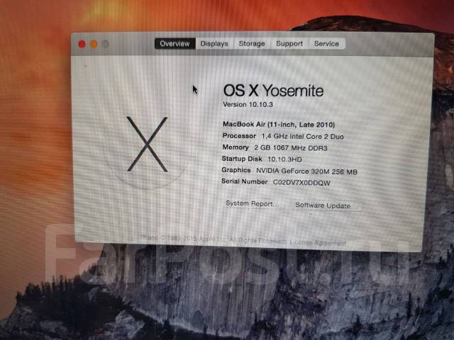 Apple MacBook Air 11. 11", WiFi: 1, Bluetooth: 1 ����