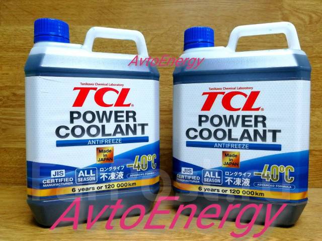 Антифриз TCL Power Coolant, -40°C синий, 6 лет или 120 тыс км, в ...