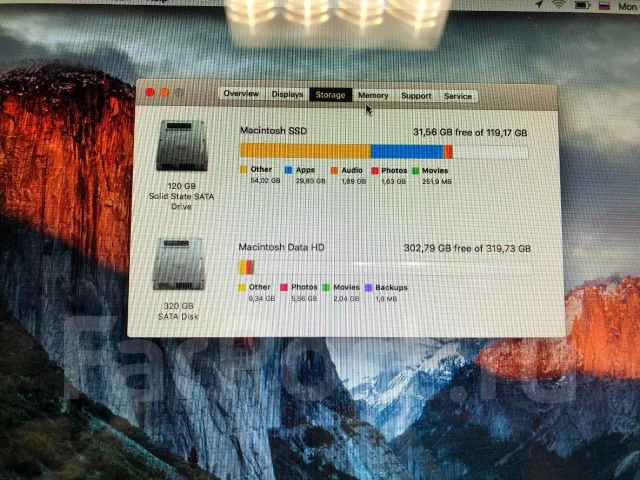 Apple MacBook Pro 13 2010 Mid. 13.3", 2,4����, ��� 8 ��, ���� 320���, WiFi: 1, Bluetooth: 1, ����������� �� 3��. ����