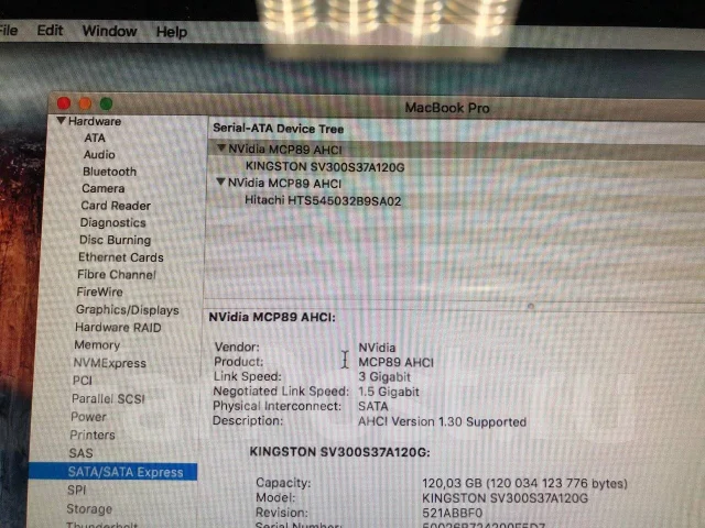 Apple MacBook Pro 13 2010 Mid. 13.3", 2,4����, ��� 8 ��, ���� 320���, WiFi: 1, Bluetooth: 1, ����������� �� 3��. ����