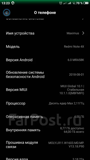 Xiaomi Redmi Note 4X. �/�, ������ ����