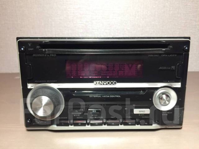 Магнитола Kenwood DPX-U077 USB/CD/MP3. из Японии, 1,5 DIN — 178x75 мм ...
