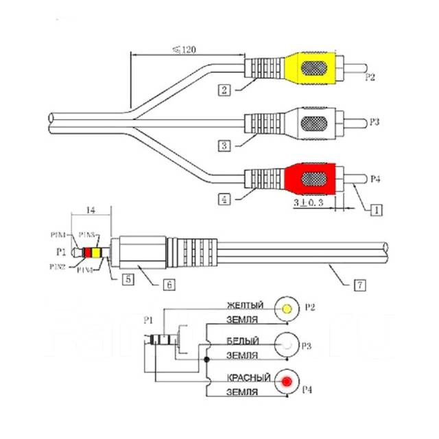 Схема подключения проводов китайской. Кабель RCA Jack 3.5 схема пайки. Кабель RCA Jack 3.5 распиновка. Шнур RCA Jack 3.5 схема. Av кабель распиновка 3.5 Jack.