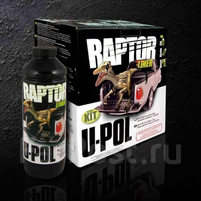 Защитное покрытие Raptor U-POL антигравий Комплект - Автохимия и ...
