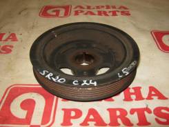 Шкив коленвала Nissan SR18DE/SR20DE/SR20DET Avenir PNW11/Bluebird EU14/ENU14/Liberty PM12/PNM12/PNW12/Primera P11/QP11/HP11/HNP11/R'Nessa N30/NN3...