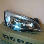 Фара черн. с дхо Opel Astra J 12- RH ПРАВАЯ (442-1161RMLEMD2 / DEPO)