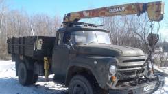 ЗИЛ 130. Грузовик с крановой установкой, 6 000 куб. см., 5 000 кг., 4x2