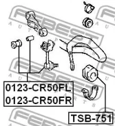 ���� ������������� | ����� ����/��� | Febest 0123CR50FR 0123CR50FR ����