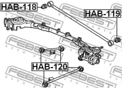 ����������� ������ ���������� ���� | ��� ����/��� | Febest HAB120 HAB120 ����
