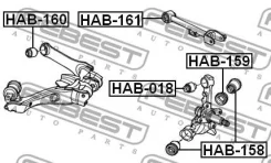 ����������� ������� �������� ������ | ��� ����/��� | Febest HAB161 HAB161 ����