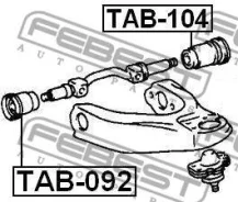 ����������� ��������� �������� ������ | ����� ����/��� | Febest TAB104 TAB104 ����