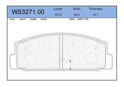 ������� ��������� �������� ������ ��� Mazda 6, Mazda 323, Mazda 626 V Jeenice WS3271.00 WS327100 ����