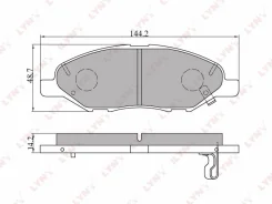 ������� ��������� �������� | ����� ����/��� | LADA Vesta LYNXauto BD5707 BD5707 ����