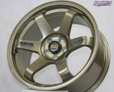 NEW! Комплект дисков Volk Racing TE37SL R17 8j ET+35 5*100 (D139/1) в Санкт-Петербурге RAYS VOLK RACING TE37 SL. 8.0x17", 5x100.00, ET35, ЦО 73,1 мм.