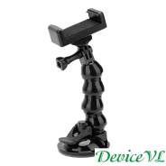 Крепления присоска с гибким штативом для экшн-камер Gopro в DeviceVL. во Владивостоке Крепления для экшн-камер.