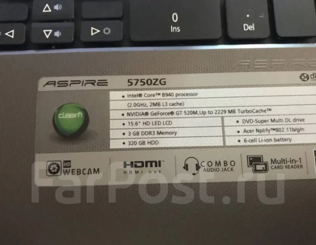 Acer Aspire 5750ZG ����