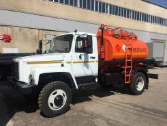 АТЗ Т-4. АТЗ 4389GY ГАЗ-33098 (4,9 м3; 2 отс. ; СЦЛ-01А-Т), 4 750 куб. см., 4 410 кг., 4x4