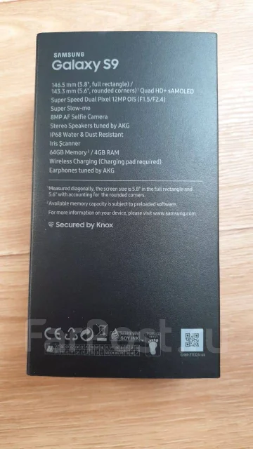 Samsung Galaxy S9. �����, ������, 4G LTE, Dual-SIM, ����������, NFC ����