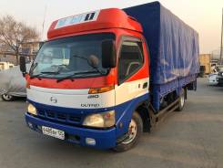 Hino Dutro. 4WD, длинная широкая база, тент, не конструктор., 4 000 куб. см., 3 500 кг., 4x4